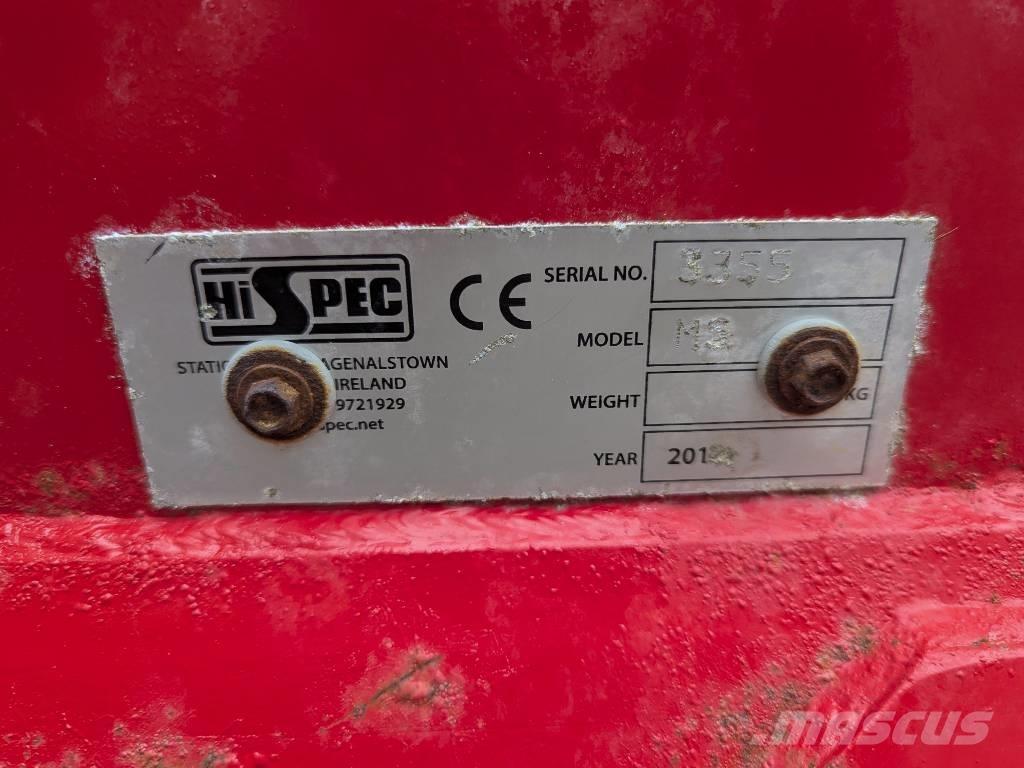 Hi-Spec 800 Kuivalannan levittimet