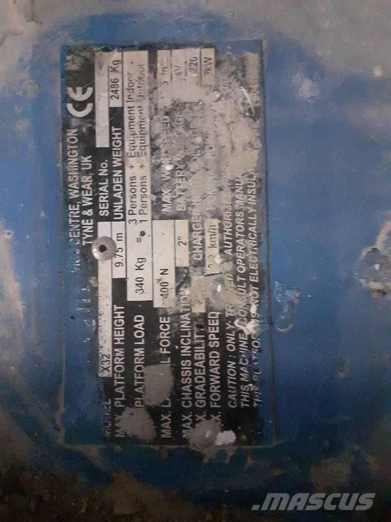 UpRight X 32 Saksilavat