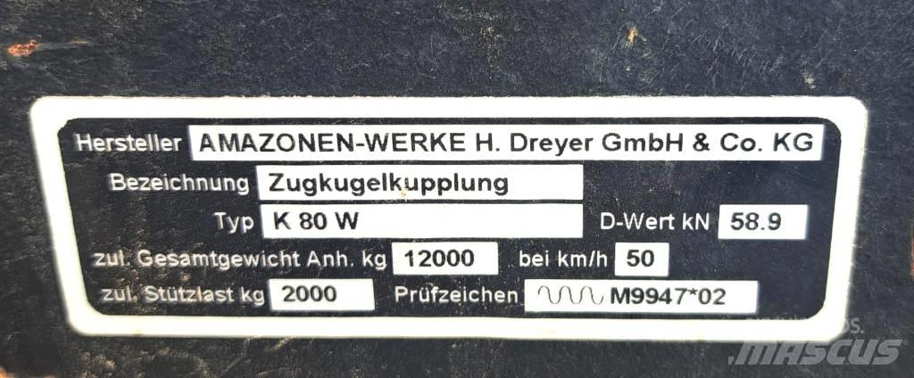 Amazone ZGB 8200 Lannoitteenlevittimet