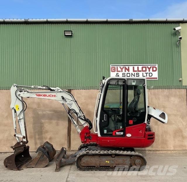 Takeuchi TB 230 Minikaivukoneet < 7t