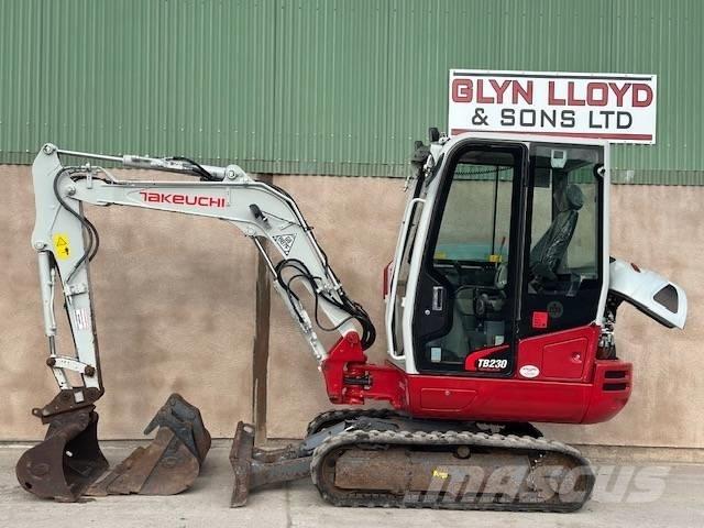 Takeuchi TB 230 Minikaivukoneet < 7t