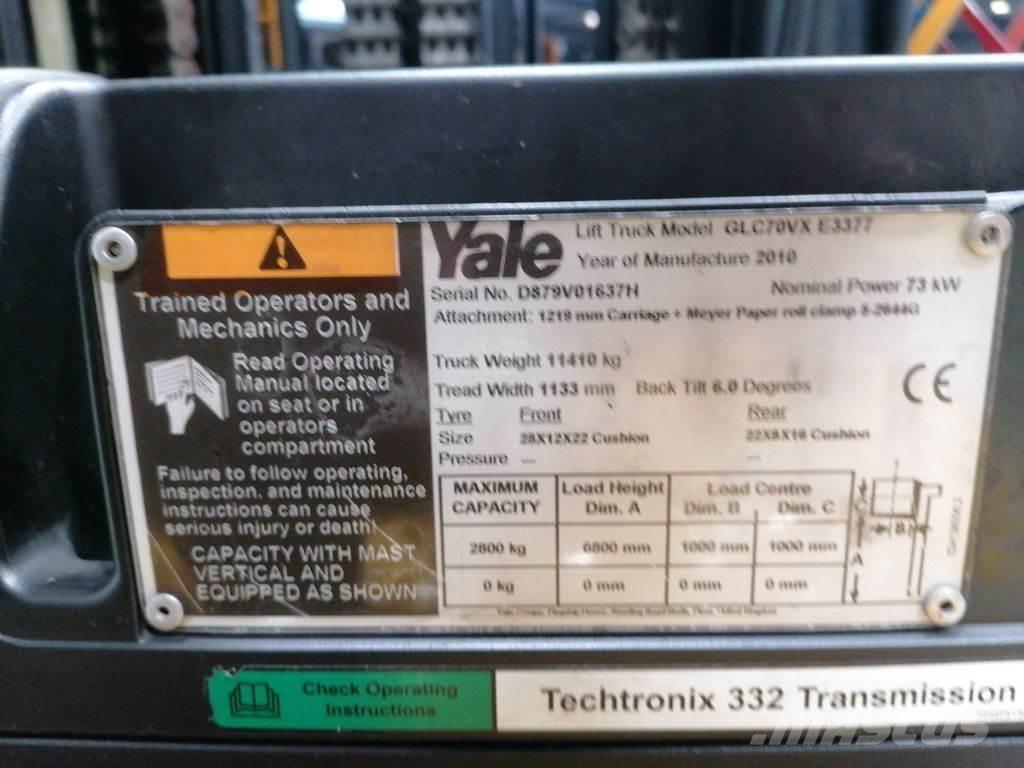 Yale VX70 Nestekaasutrukit