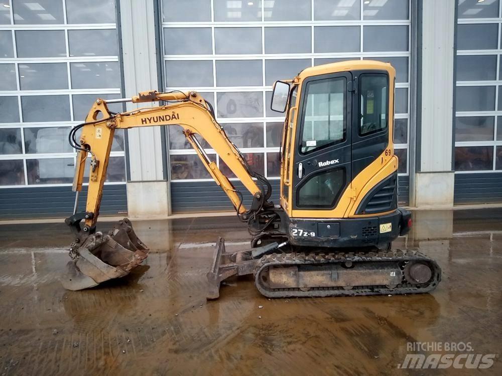 Hyundai Robex 27Z-9 Minikaivukoneet < 7t