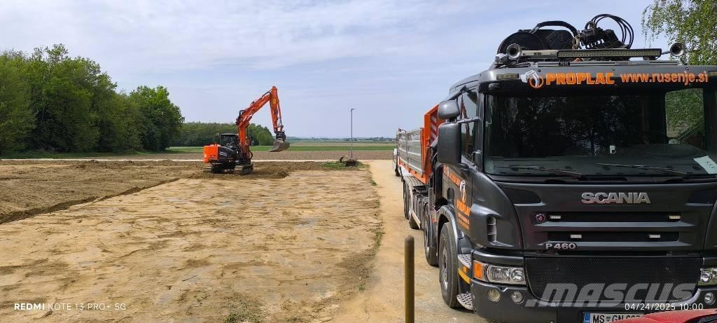 Scania P 460 Vaihtolava-autot