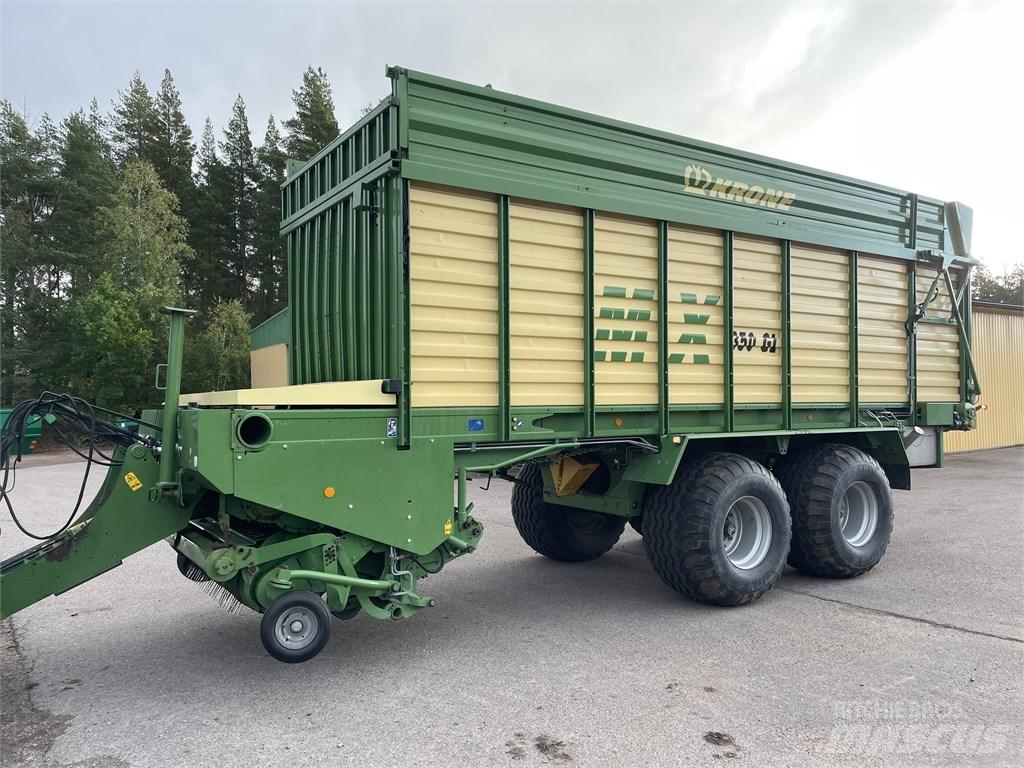 Krone MX 350GL Keräävät noukinvaunut ja silppurivaunut