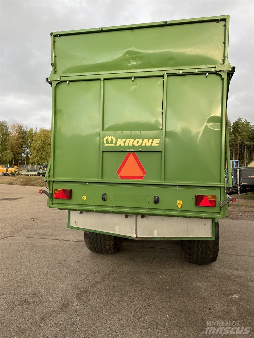 Krone MX 350GL Keräävät noukinvaunut ja silppurivaunut