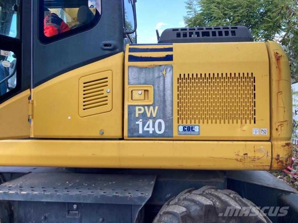 Komatsu PW 140-7 Pyöräkaivukoneet