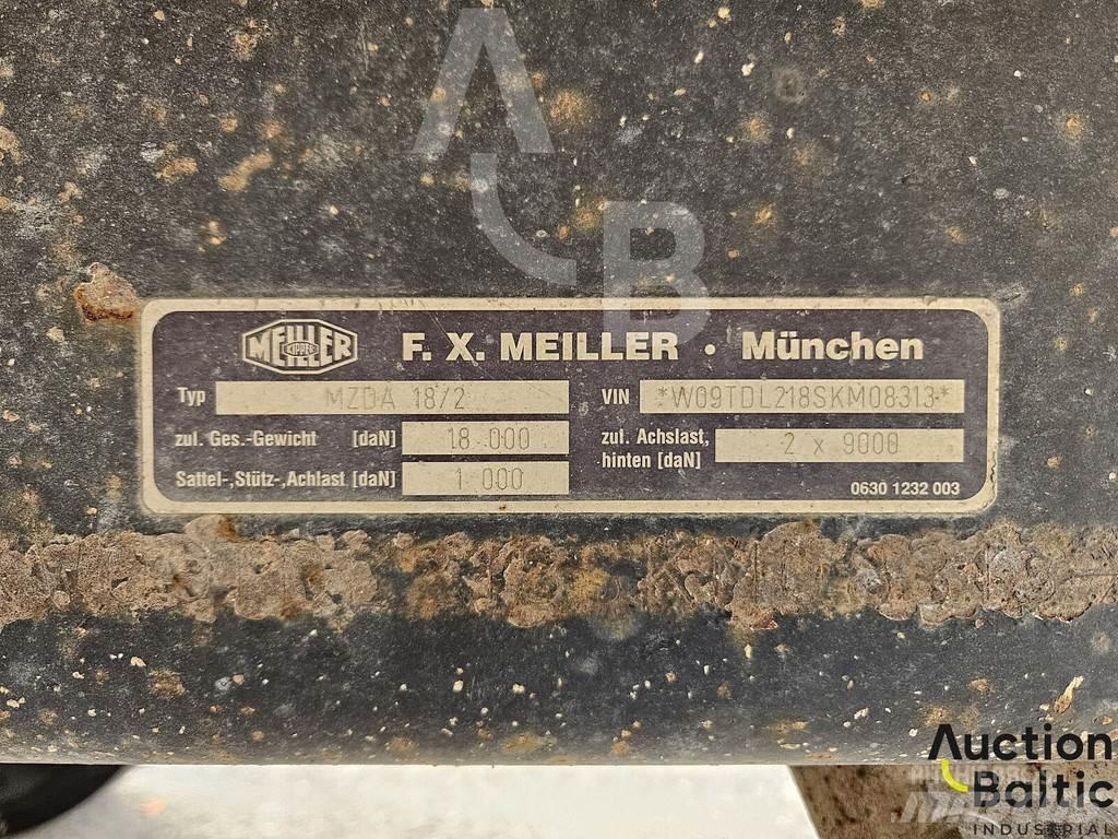 Meiller MZDA 18/2 Pressukapellipuoliperävaunut