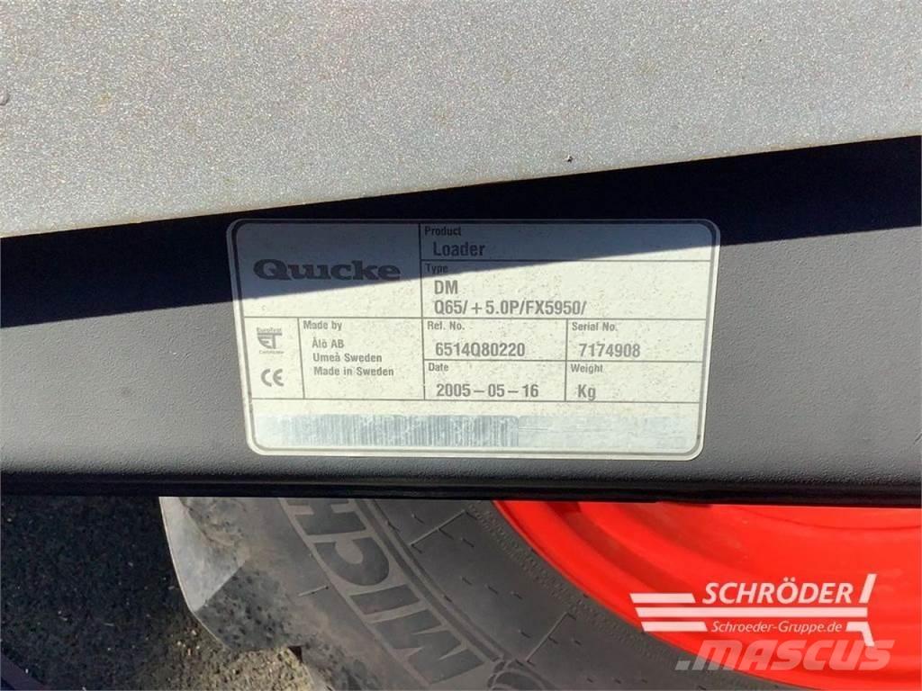 Ålö Q 65 Etukuormaimet ja kaivuulaitteet