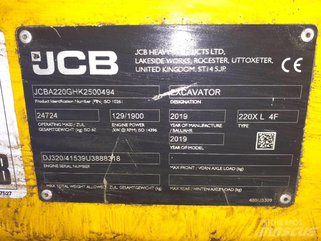 JCB 220X LC Telakaivukoneet