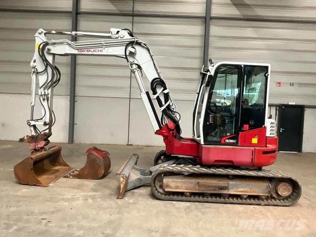 Takeuchi TB 280 FR Midikaivukoneet 7t - 12t