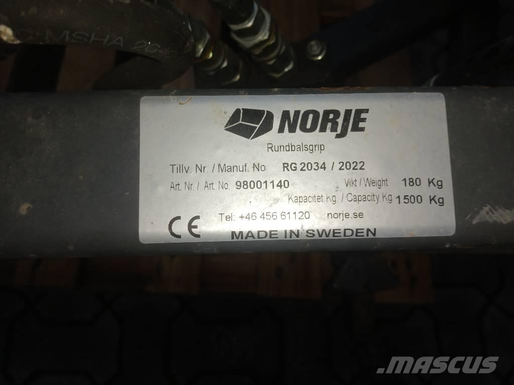 Norje Rundbalsgrip Muut maatalouskoneet