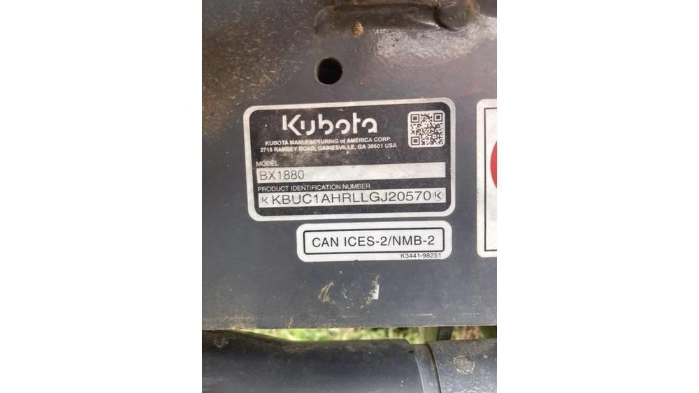 Kubota BX 1880 Traktorit