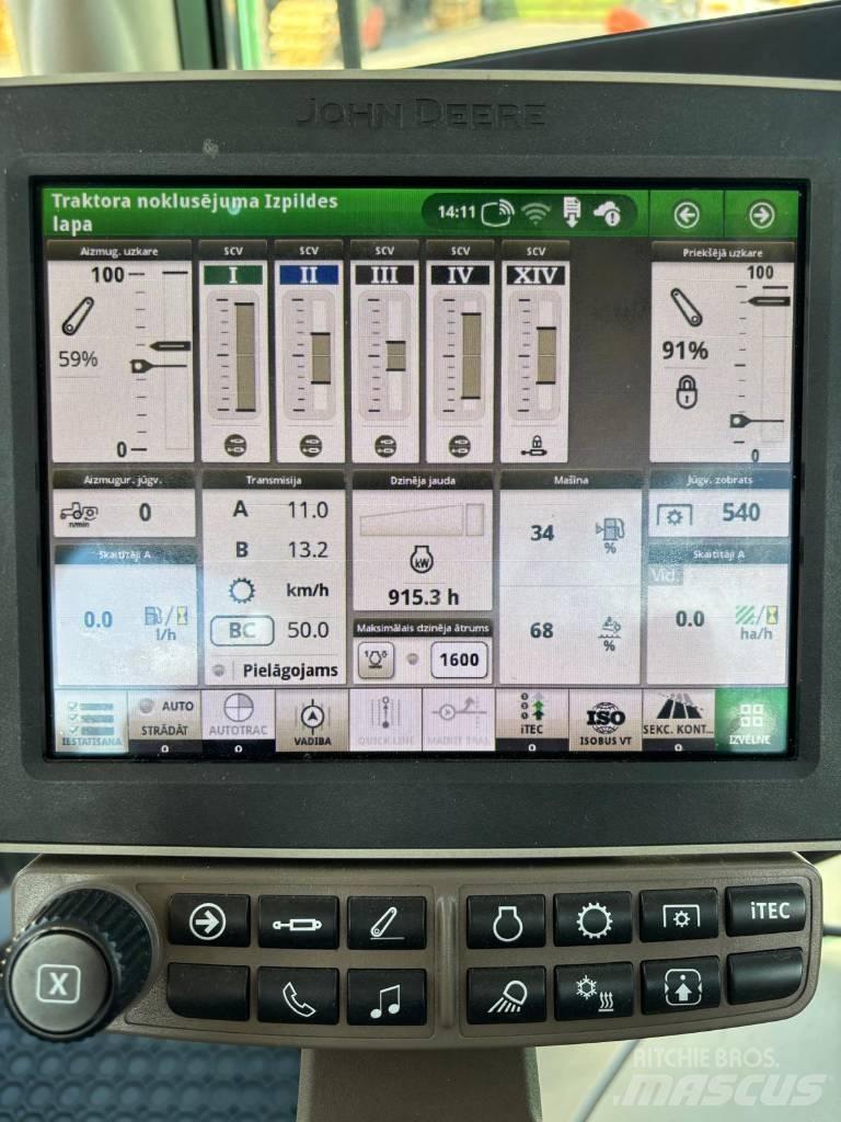John Deere 6155 R Traktorit