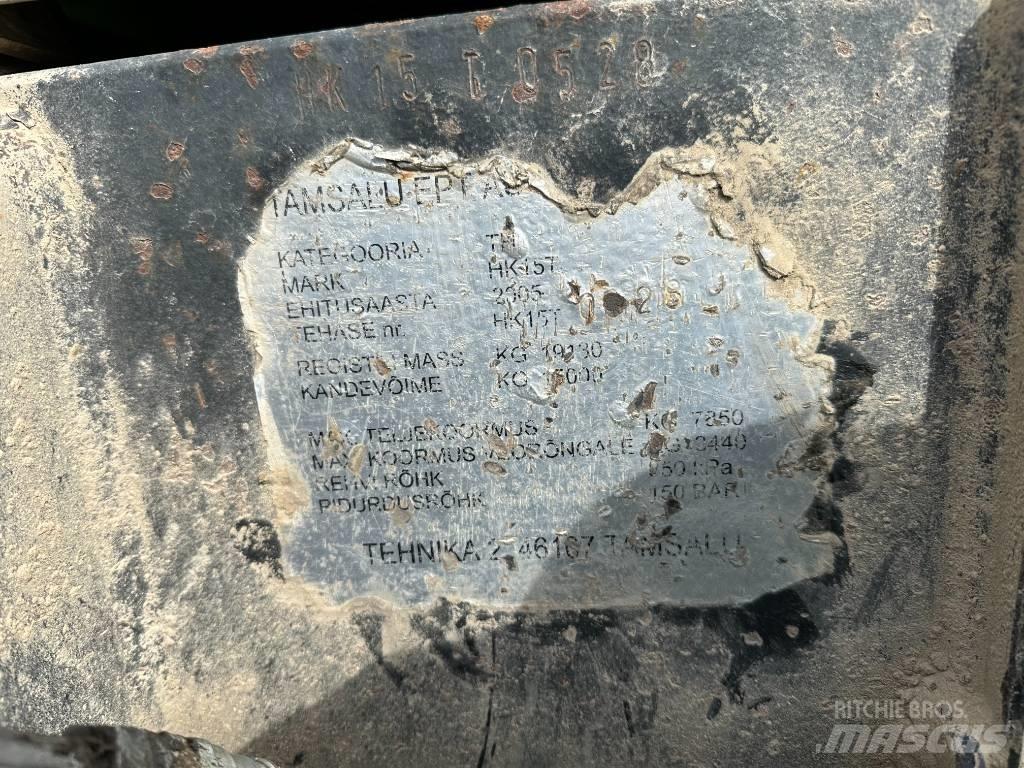 Tamsalu HK15T Kippiperävaunut