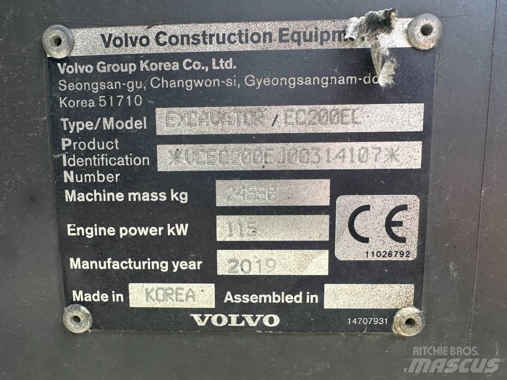 Volvo EC 200 EL Telakaivukoneet