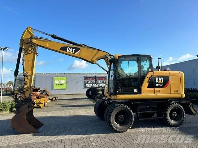 CAT M 314 F Pyöräkaivukoneet