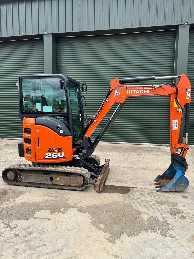 Hitachi ZX 26 U-6 CR Minikaivukoneet < 7t