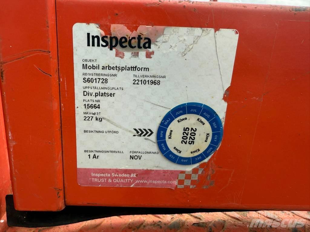 SkyJack SJ 3219 Saksilavat