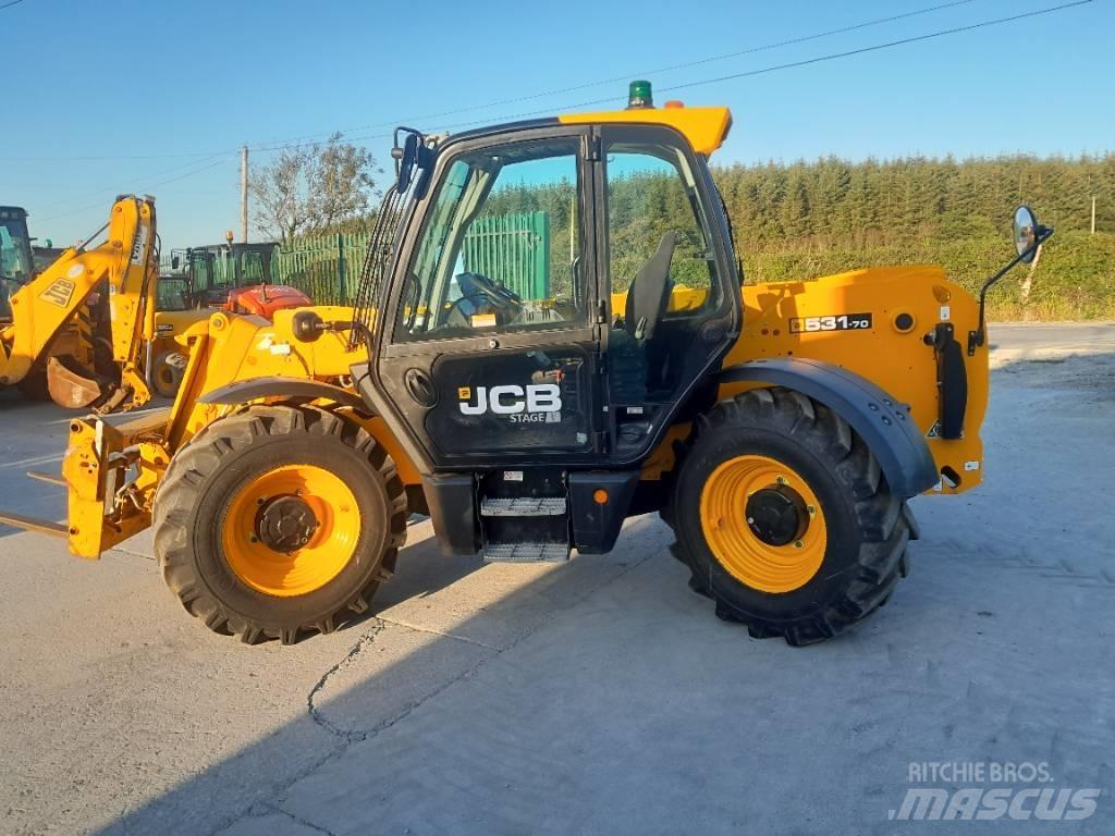 JCB 531-70 Maatalouskurottajat