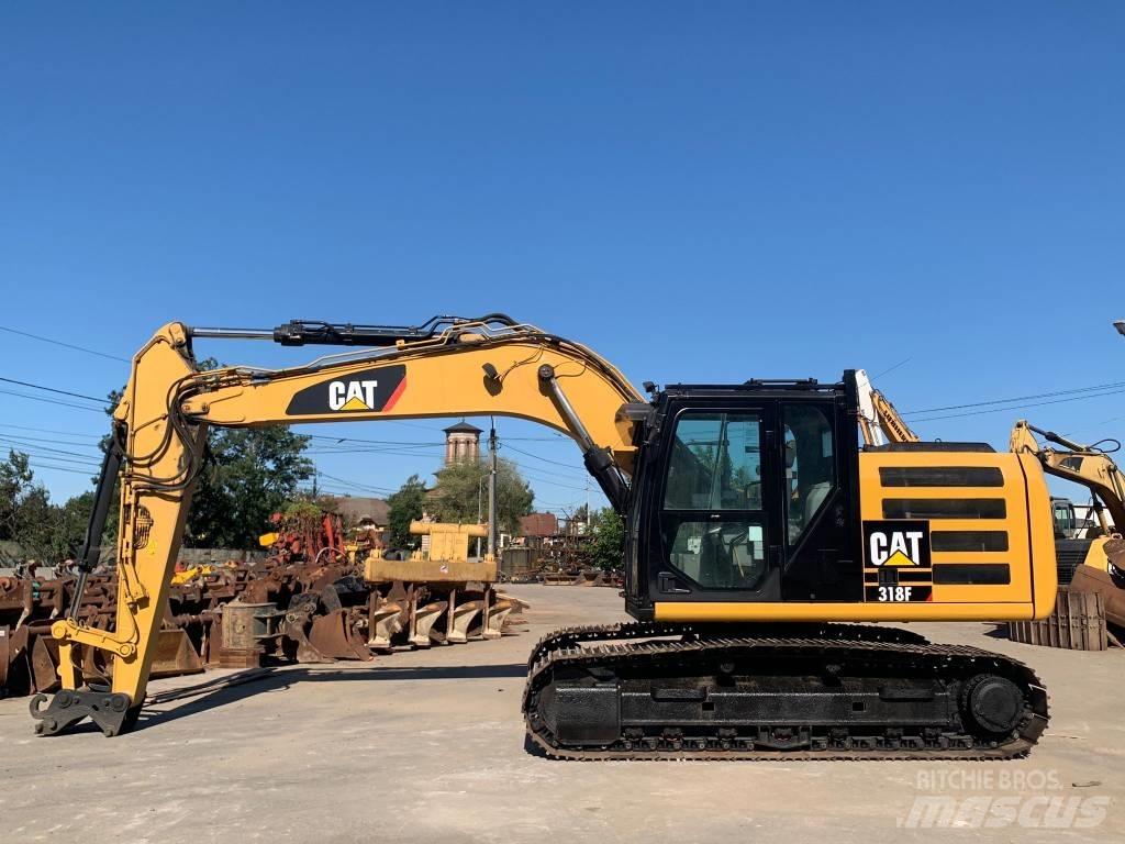 CAT 318F Telakaivukoneet