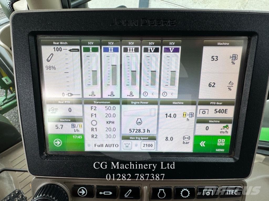 John Deere 6195 R Traktorit