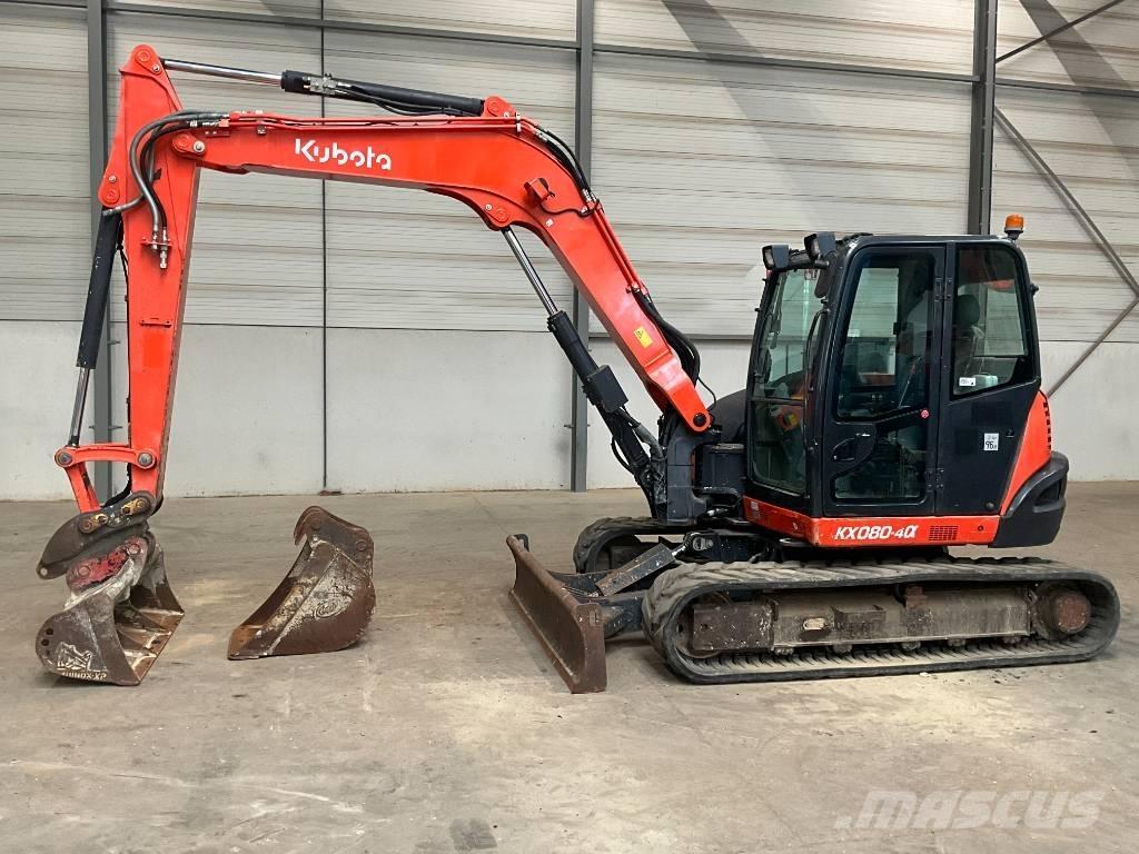 Kubota KX 080-4 A Midikaivukoneet 7t - 12t