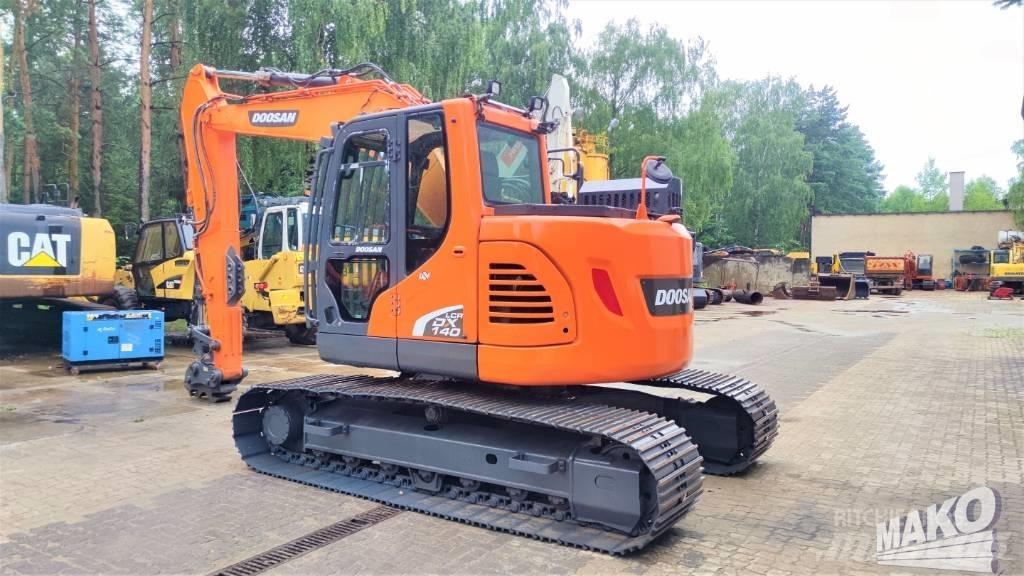 Doosan DX 140 LCR Telakaivukoneet