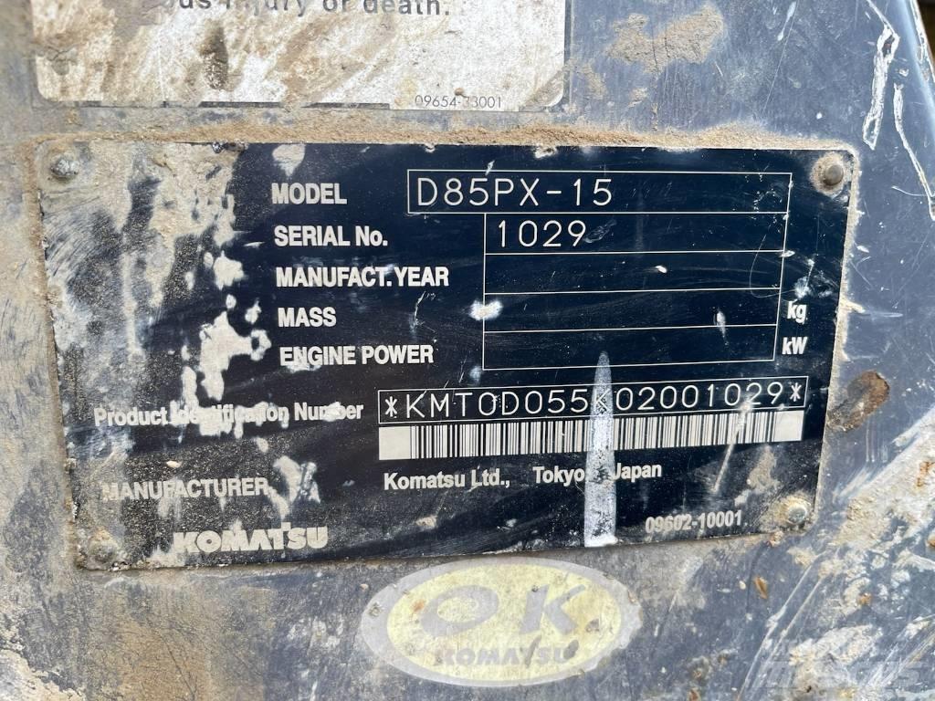 Komatsu D 85 PX-15 Telaketjupuskutraktorit