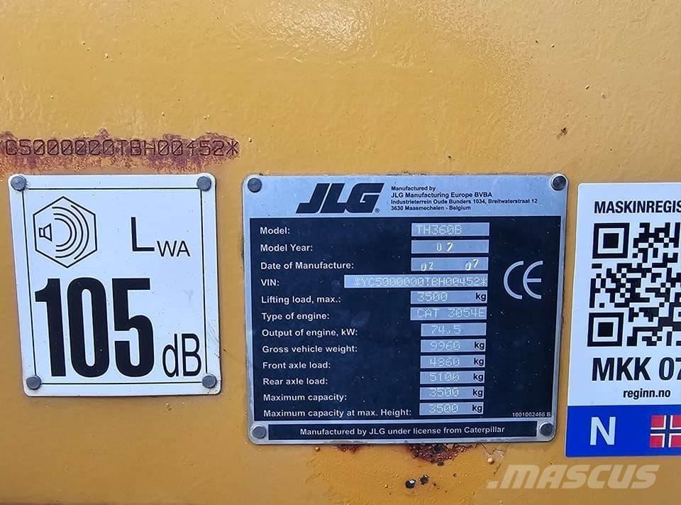 CAT TH 360 B Kurottajat