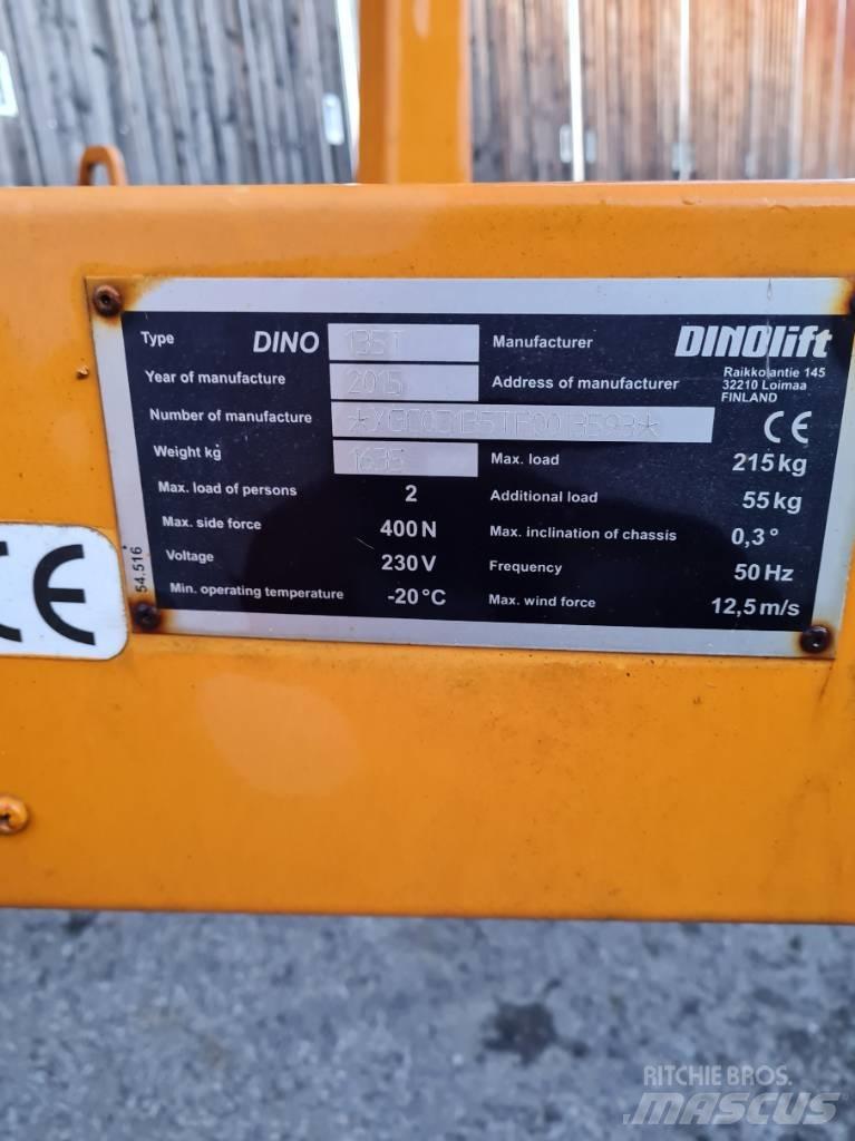 Dinolift 135T Hinattavat henkilönostimet