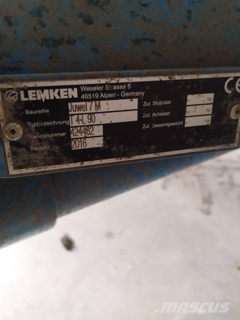 Lemken Juvel 7 Paluuaurat