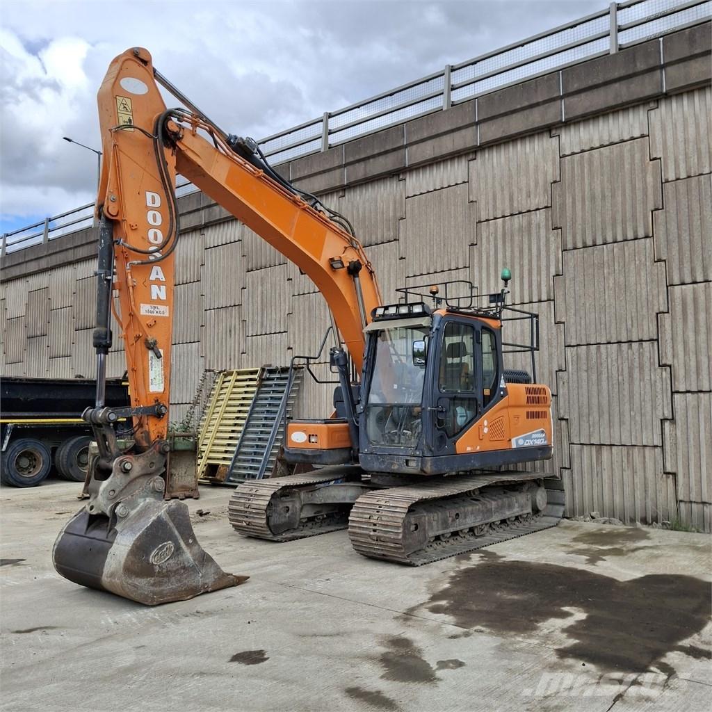 Doosan DX 140 LC Telakaivukoneet
