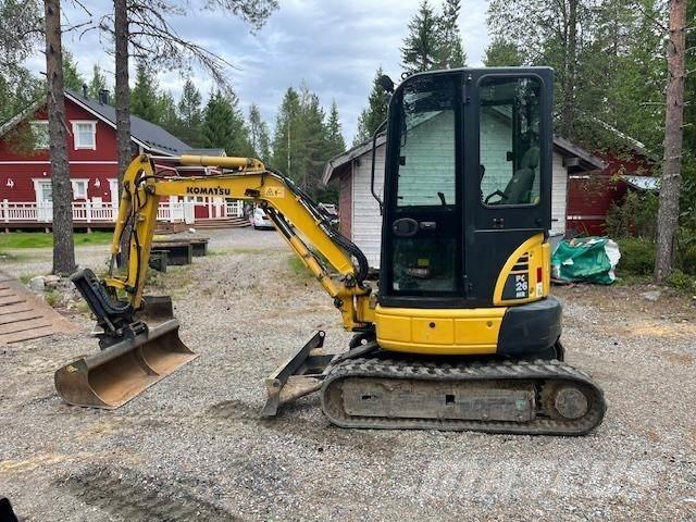 Komatsu PC26MR-3 Minikaivukoneet < 7t