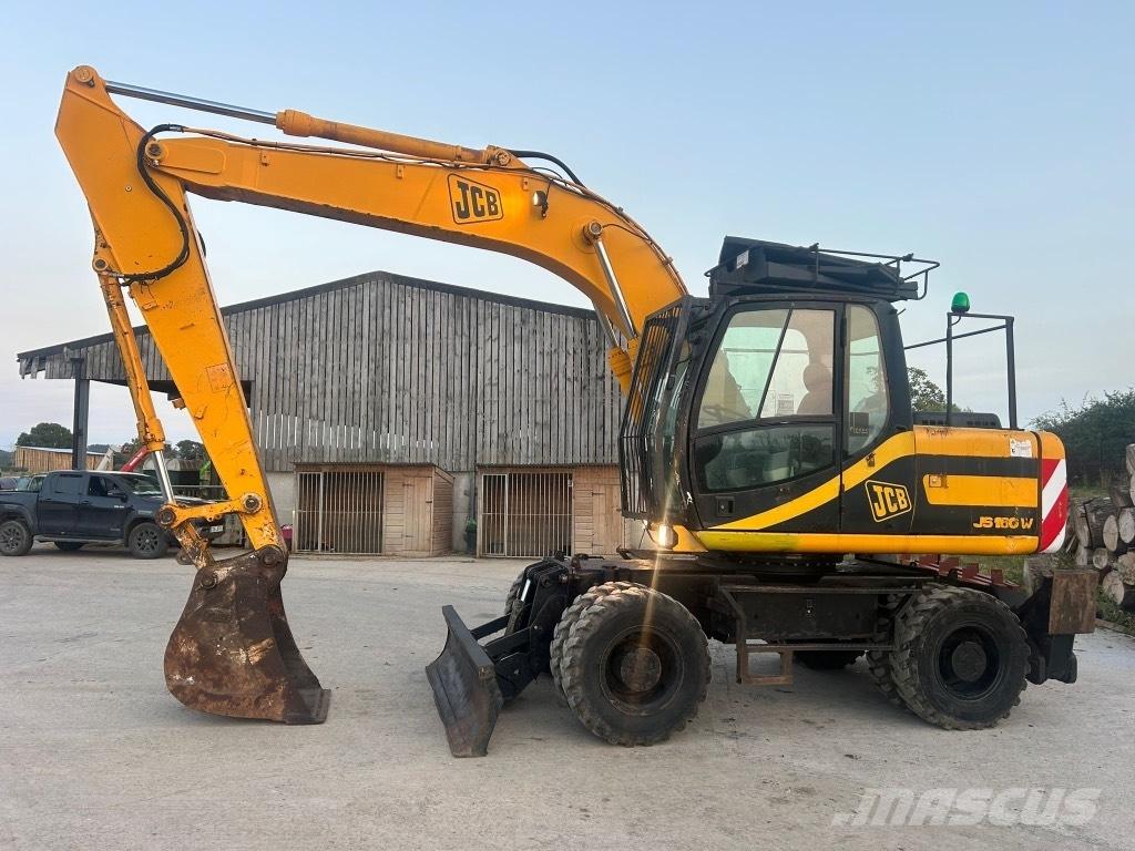 JCB JS 160 W Pyöräkaivukoneet
