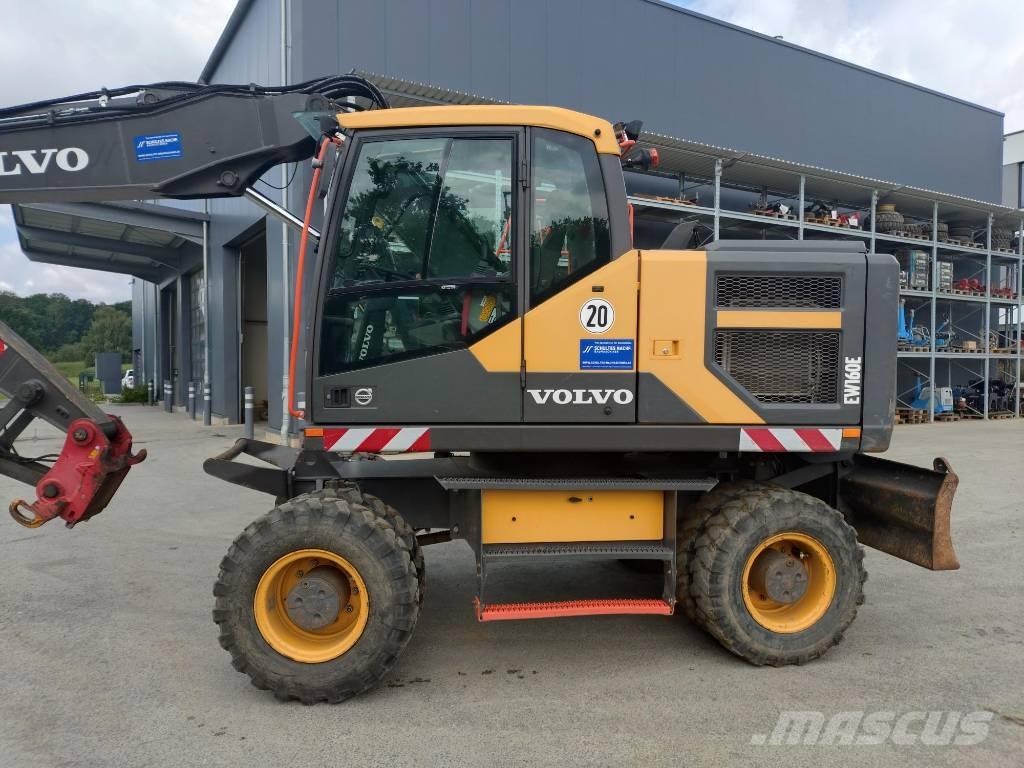 Volvo EW 160 E Pyöräkaivukoneet