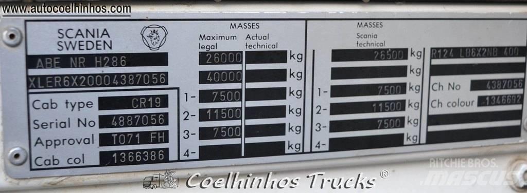 Scania 124L 400 Kuorma-autoalustat