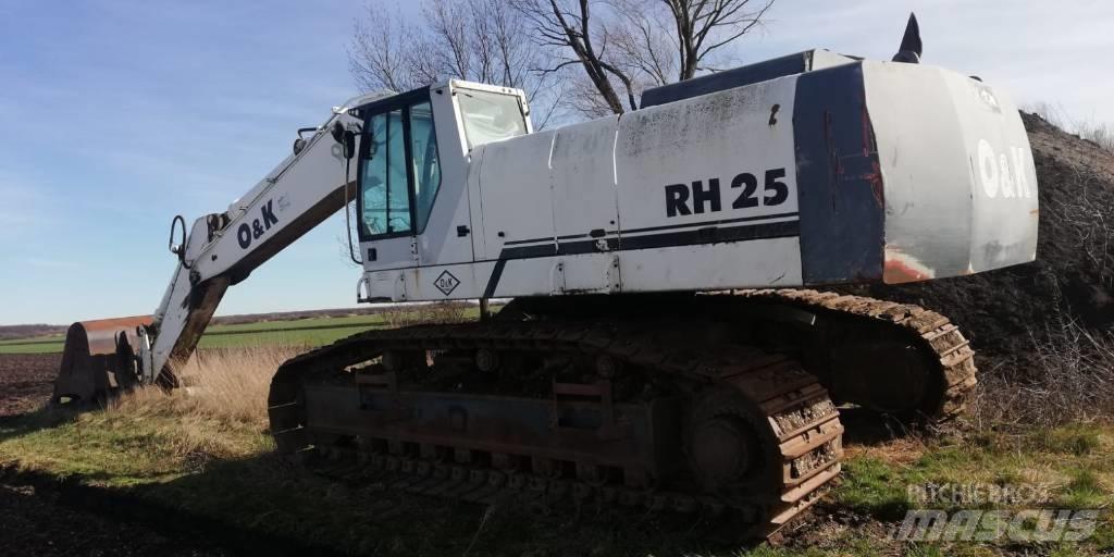 O&K RH25 Telakaivukoneet