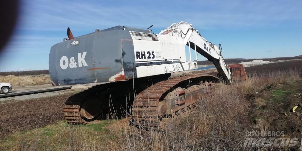 O&K RH25 Telakaivukoneet