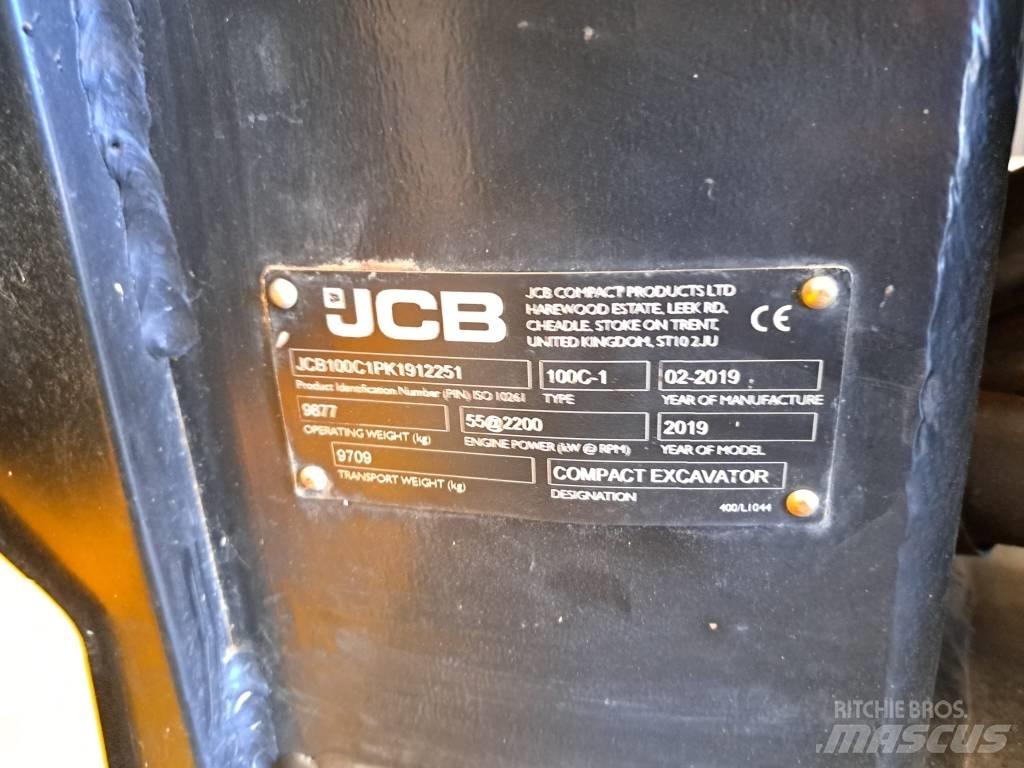JCB 100 C-1 Midikaivukoneet 7t - 12t