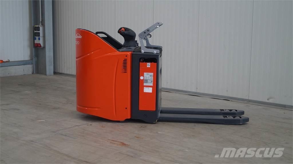 Linde T20SP kurz Lavansiirtotrukit