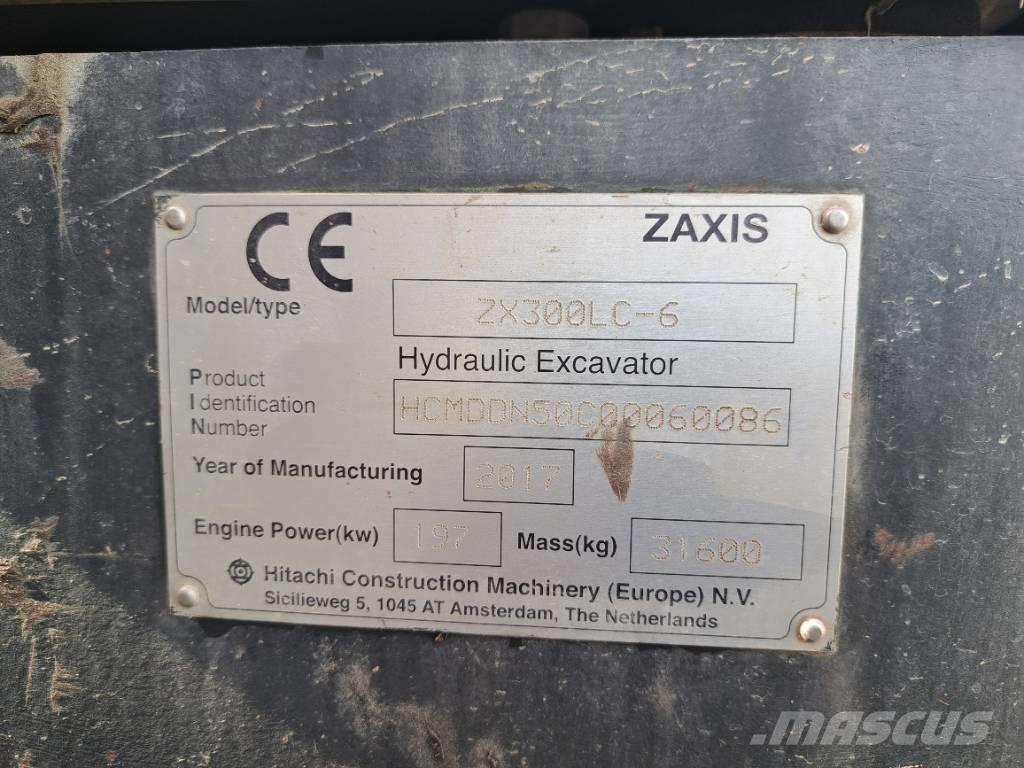 Hitachi ZX 300 LC-6 Telakaivukoneet