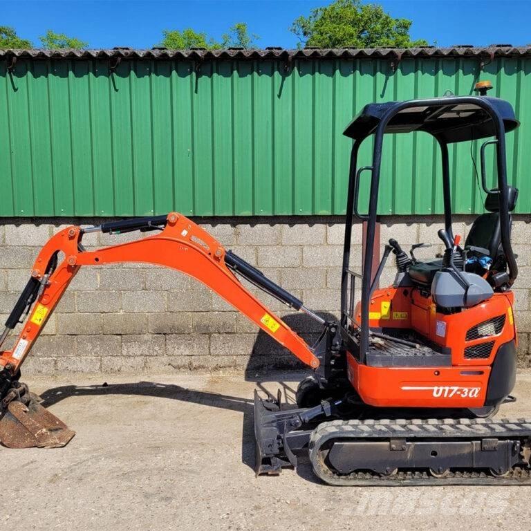 Kubota U17-3a Minikaivukoneet < 7t