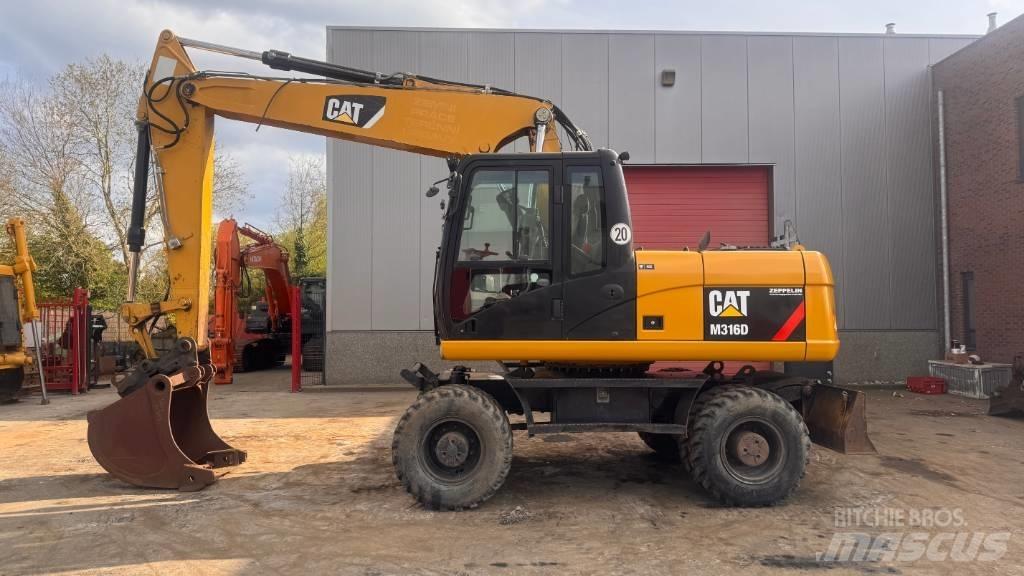 CAT M 316 D Pyöräkaivukoneet