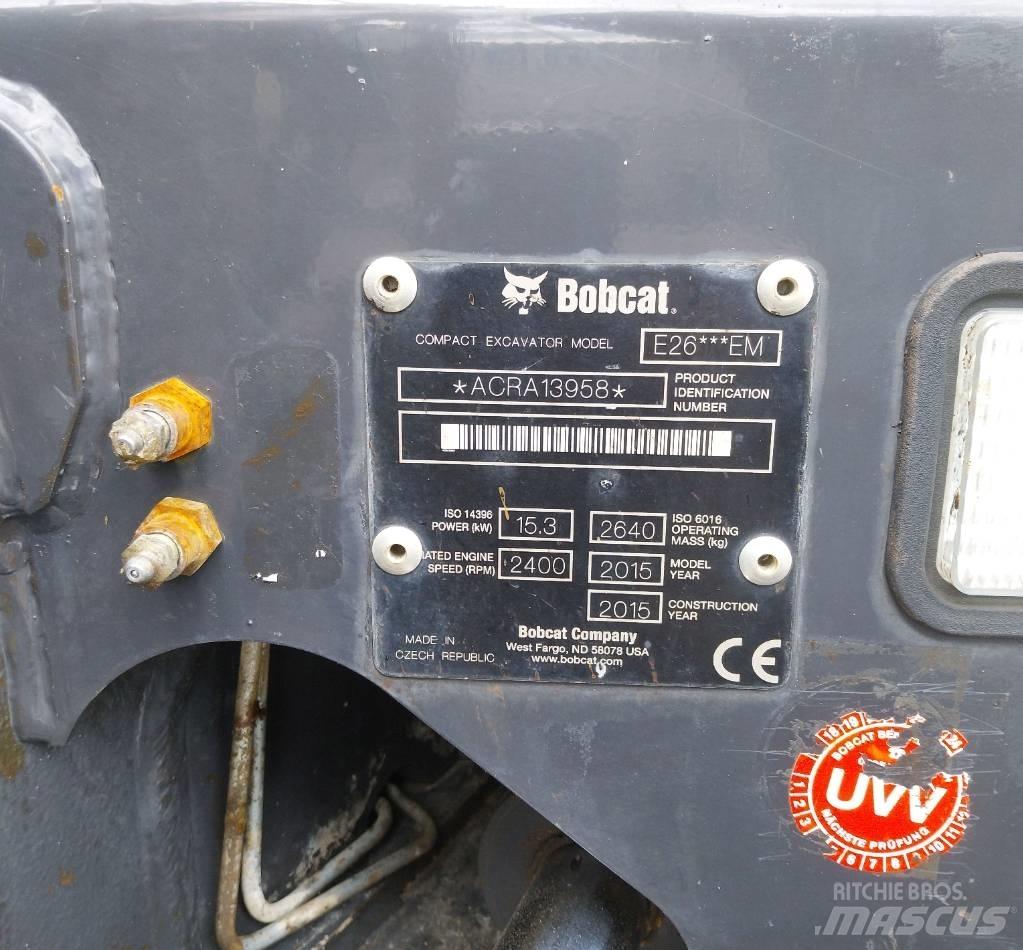 Bobcat E 26 Minikaivukoneet < 7t