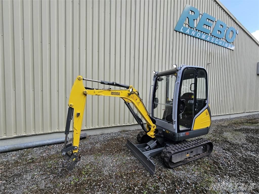 Wacker ET 18 Minikaivukoneet < 7t