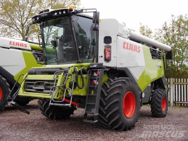 CLAAS TRION 660 Leikkuupuimurit