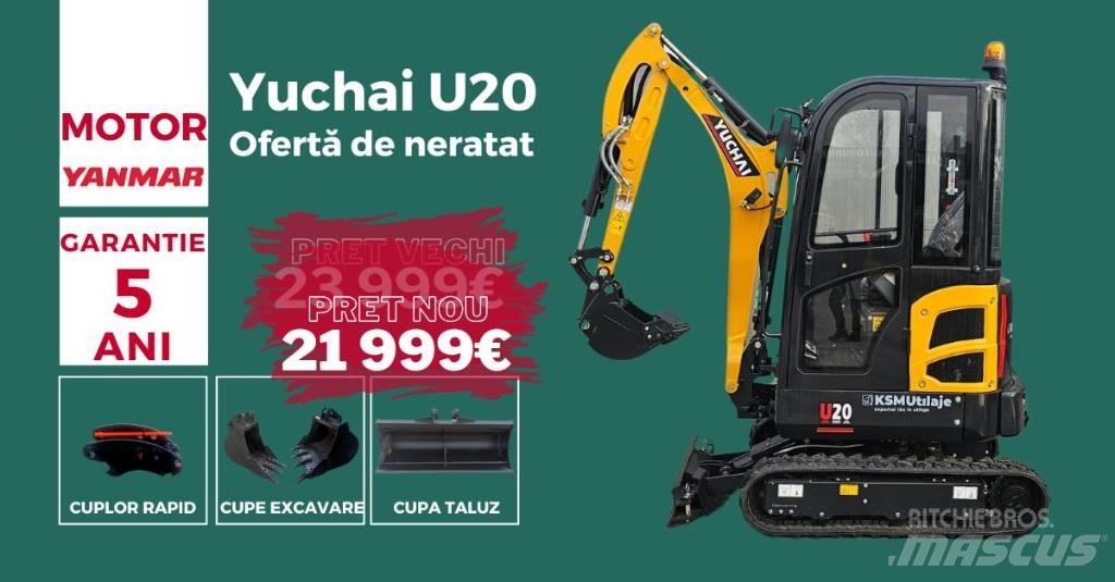 Yuchai U20 Minikaivukoneet < 7t