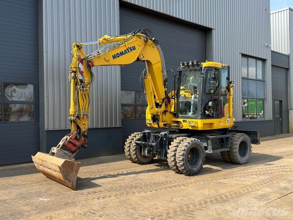 Komatsu PW118MR-11 Pyöräkaivukoneet