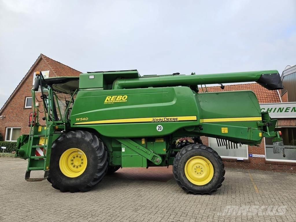 John Deere W 540 Leikkuupuimurit